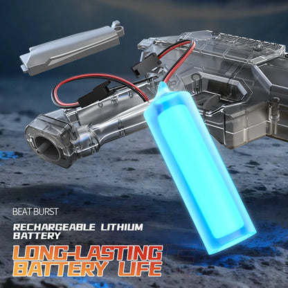 LED Electric Water Blaster - Space Energy Ring Design | High Pressure Long Range